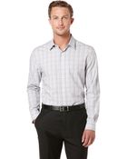 Perry Ellis Modern Fit Plaid Sport Shirt - Lyst
