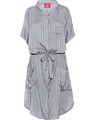 Vivienne Westwood Red Label Striped Silk Dress - Lyst
