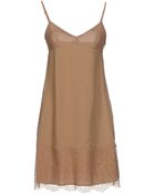 Liu Jo Short Dress - Lyst