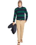 Polo Ralph Lauren Striped Wool Crewneck Sweater - Lyst