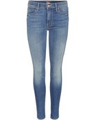Mother The Charmer Skinny Jeans - Lyst