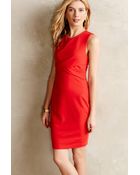 Bailey 44 Gathered Ponte Sheath - Lyst
