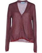 Prada Cardigan - Lyst