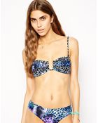 Talulah Sweet Touch Bandeau Bikini Top - Lyst