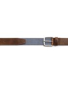 Tommy Hilfiger Marbled Brown Leather Belt - Lyst