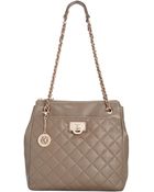 DKNY Nappa Square Crossbody - Lyst