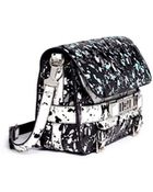 Proenza Schouler 'Ps11' Velvet Flock Classic Shoulder Bag - Lyst