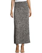 Max Studio Folded-Band Knit Maxi Skirt - Lyst
