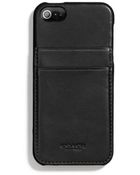 Coach Bleecker Leather Iphone 5 Molded Case Wallet - Lyst