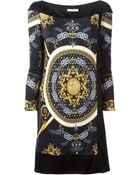 Versace Printed Dress - Lyst