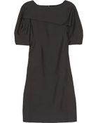 Jil Sander Silk-Crepe Dress - Lyst