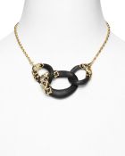 Alexis Bittar Lucite Crystal Lace Bib Necklace 16 - Lyst