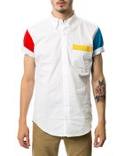 Apliiq The Vette Short Sleeve Buttondown - Lyst