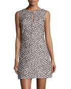 Diane von Furstenberg Yvette Tweed Sleeveless Dress - Lyst