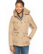 Tommy Hilfiger Quilted Hooded Puffer Jacket - Lyst