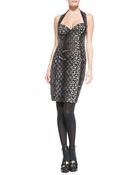 Jean Paul Gaultier Leopard-Print Bustier Dress - Lyst