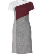 Fendi Wool And Silk-Blend Dress - Lyst