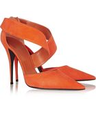 Narciso Rodriguez Camilla Suede Pumps - Lyst