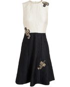 Erdem Enora Embellished Jacquard Dress - Lyst