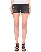 J Brand Low-rise Cut-off Denim Shorts - Lyst