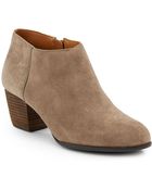 Lucky Brand Tolache Suede Ankle Boots - Lyst