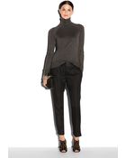 Milly Sleeve Detail Turtleneck - Lyst