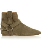 Isabel Marant Étoile Ralf Suede Ankle Boots - Lyst