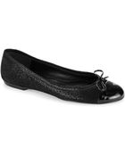 Delman Brook Ballet Flats - Lyst