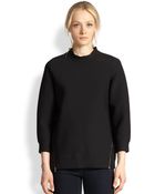 J Brand Kerry Side-Zip Sweatshirt - Lyst