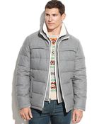 Guess Wool-Blend Puffer Coat - Lyst
