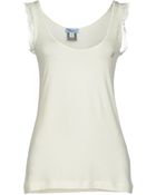 Blumarine Sleeveless Undershirt - Lyst