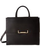 Ivanka Trump Heather Top Handle Brief - Lyst