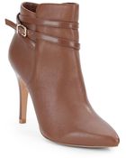 Saks Fifth Avenue Black Candise High Heel Ankle Boots - Lyst