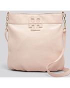 Tory Burch Crossbody Stacked T Book Bag - Lyst