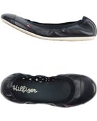 Tommy Hilfiger Ballet Flats - Lyst