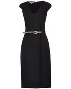 Michael Kors Kneelength Dress - Lyst