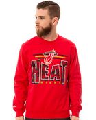 Mitchell & Ness The Miami Heat Sweatshirt - Lyst