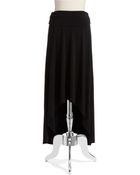 MICHAEL Michael Kors Petite Hi-Lo Skirt - Lyst