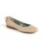 Anne Klein Seana Patent Leather Ballet Flats - Lyst