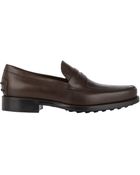Tod's Boston Penny Loafers - Lyst