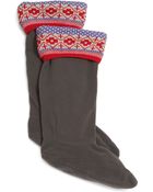 Hunter Fleece Welly Socks - Lyst