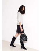 Mango Zip-Detail Bucket Bag - Lyst
