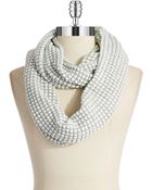 Calvin Klein Metallic Infinity Loop Scarf - Lyst
