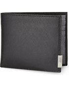 Armani Bi-Fold Saffiano Leather Wallet - For Men - Lyst