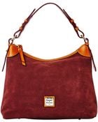 Dooney & Bourke Suede Hobo Bag - Lyst