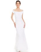 Alex Evenings Off-the-shoulder Taffeta Evening Gown - Lyst