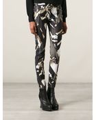 Kenzo 'Mountains' Skinny Jeans - Lyst