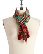 Echo Paisley Scarf - Lyst