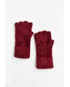 Urban Outfitters Fuzzy Fingerless Glove - Lyst