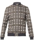 Balenciaga Domino-Embroidered Bomber Jacket - Lyst